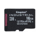 Kingston 16GB microSDHC Industrial C10 Référence: W126824435