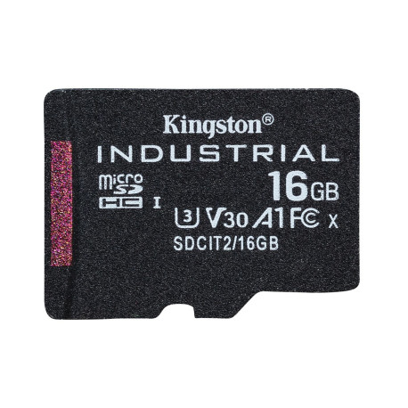Kingston 16GB microSDHC Industrial C10 Référence: W126824435