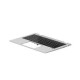 HP SPS-TOPCOVER W/KB BL SR FR Référence: W128436199