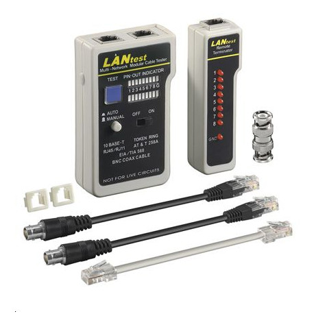 MicroConnect Network Cable Tester Set Reference: CAB-TEST4