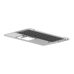 HP Top Cover W/Keyboard CP+PS BL Référence: W125871618
