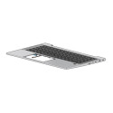 HP Top Cover W/Keyboard CP+PS BL Référence: W125871618