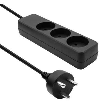 MicroConnect Danish Power Strip 3-way Référence: W128444948