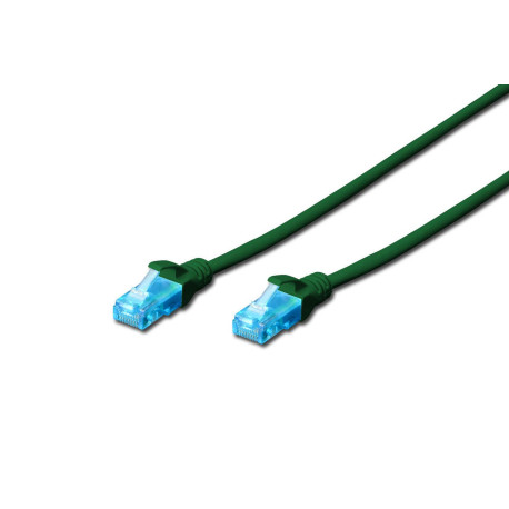 Digitus CAT 5e U-UTP patch cable. PVC Référence: DK-1512-020/G