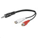 MicroConnect Audio Adapter Cable, 0,2 meter Référence: AUDALHF02