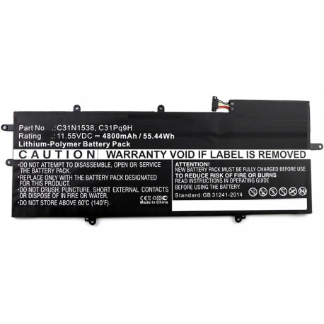 CoreParts Laptop Battery for Asus Reference: MBXAS-BA0023