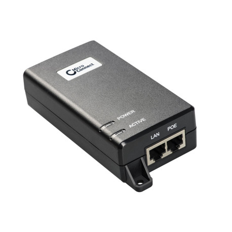 MicroConnect 30W 802.3af/at PoE Injector Reference: POEINJ-30W