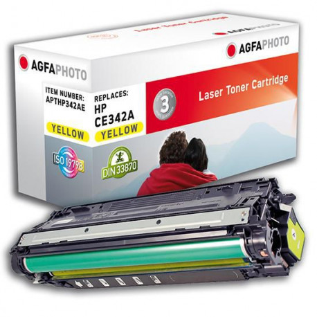 AgfaPhoto Toner Yellow, rpl CE342A/651A Reference: APTHP342AE