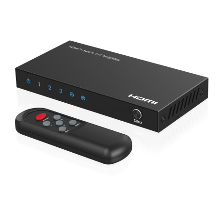 MicroConnect 4K@60Hz HDMI Switch 3x1, HDCP Reference: W128440834