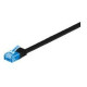 MicroConnect U/UTP CAT6A 1M Black Flat Reference: V-UTP6A01S-FLAT