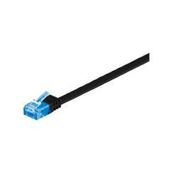 MicroConnect U/UTP CAT6A 1M Black Flat Reference: V-UTP6A01S-FLAT