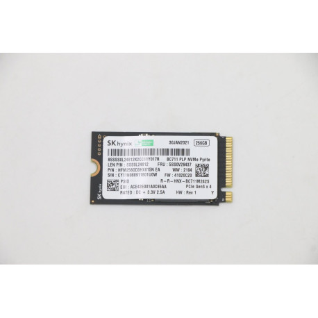 Lenovo 256GB M.2 2242 PCIe 3.0 NVMe Référence: W126197953