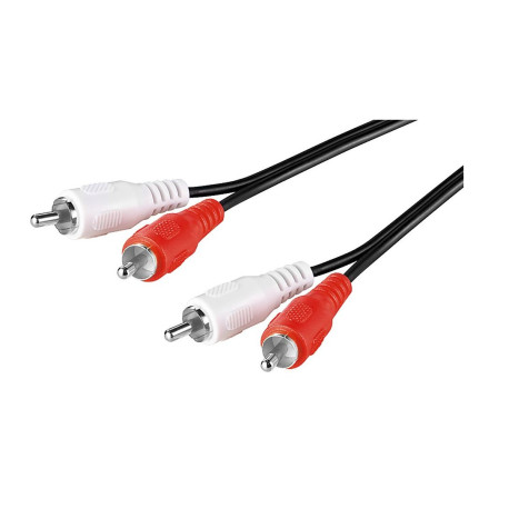 MicroConnect Stereo RCA Cable, 2.5 meter Référence: AUDCC025