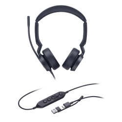 Yealink UH44 Dual UC USB-C/A Headset Référence: W129148137