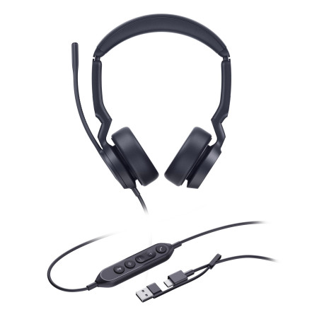 Yealink UH44 Dual UC USB-C/A Headset Référence: W129148137
