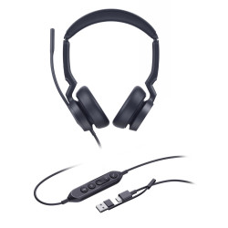 Yealink UH46 Dual UC USB-C/A Headset Référence: W129148140