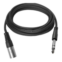 Vivolink XLR M - Stereo Jack 6.35mm Référence: PROAUDXLRJACKS0.5