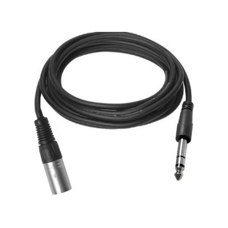 Vivolink XLR M - Stereo Jack 6.35mm Référence: PROAUDXLRJACKS0.5