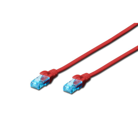 Digitus CAT 5e U-UTP patch cable. PVC Référence: DK-1512-100/R