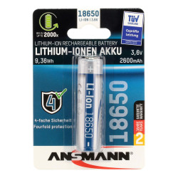 ANSMANN Li-Ion Akku 18650 Reference: W128266882