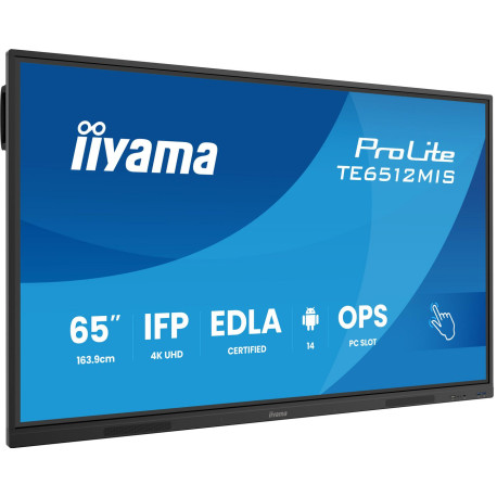 iiyama 65 iiWare13E , Android 14, Référence: W129145772
