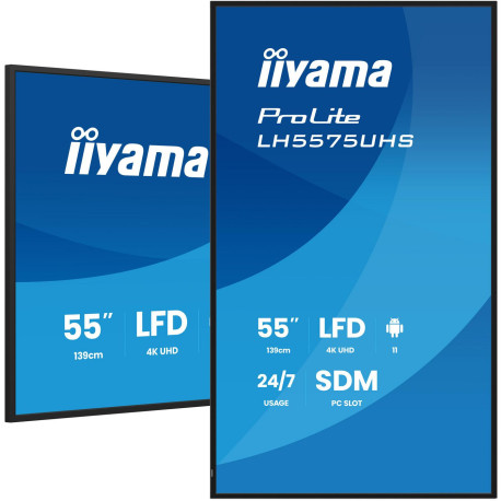 iiyama 55 3840x2160, UHD IPS panel, Référence: W129145776