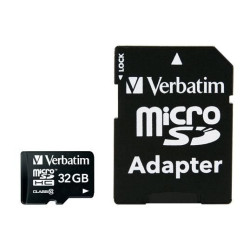 Verbatim 32 GB SD Micro (SDHC) Class 10 Référence: 44083
