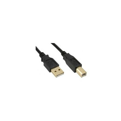 MicroConnect USB2.0 A-B 5m M-M Goldplated Référence: USBAB5G