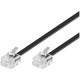 MicroConnect ModularCable RJ11 6P/4C 2m Reference: MPK182