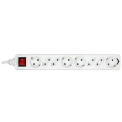 MicroConnect Power Strip 8 port 3M White Référence: GRU0083W