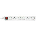 MicroConnect Power Strip 8 port 3M White Référence: GRU0083W