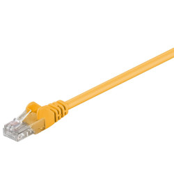 MicroConnect U/UTP CAT5e 1.5M Yellow PVC Référence: B-UTP5015Y