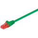 MicroConnect U/UTP CAT6 0.25M Green PVC Référence: B-UTP60025G