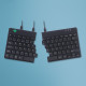 R-Go Tools Split Keyboard, (UK), black Reference: RGOSP-UKWIBL