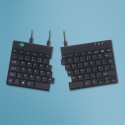 R-Go Tools Split Keyboard, (UK), black Reference: RGOSP-UKWIBL