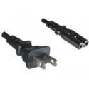 MicroConnect Power Cord US - C7 1.8m Reference: PE110718