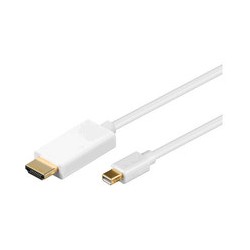 MicroConnect Mini Displayport-HDMI M-M 1m Ref: MDPHDMI1-4K