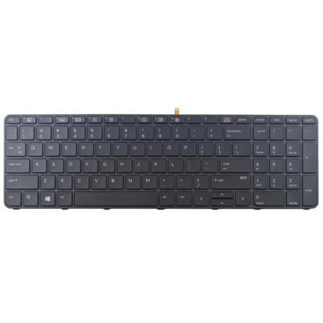 HP keyboard CZRepublic & Slovakia Reference: 827029-FL1