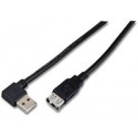 MicroConnect USB2.0 Extension A-A 1.5m M-F Ref: USBAAF2ABLACK