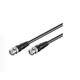 MicroConnect BNC cable, RG59, 1m, black Référence: 50423