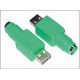 MicroConnect Adapter USB A - PS/2 M-F Référence: USBAPS2F