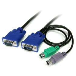 StarTech.com 6 FT 3-IN-1 PS/2 KVM CABLE Reference: SVECON6