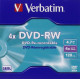 Verbatim DVD-RW 4x, Data 4.7GB Branded Référence: 43285