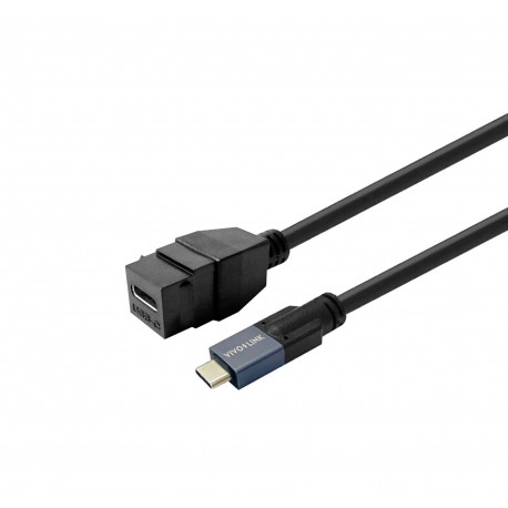 Vivolink Keystone Black USB-C female Référence: W129048382