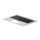 HP SPS-TOPCOVER W/KB BL SR UK Référence: W128804188
