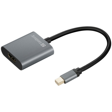 Sandberg Adapter MiniDP1.4-HDMI2.0 4K60 Référence: 509-20