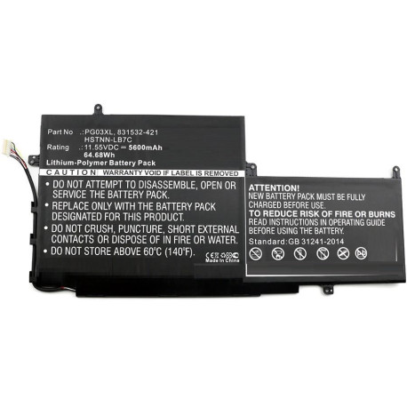 CoreParts Laptop Battery for HP Reference: MBXHP-BA0065