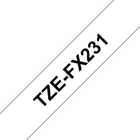 Brother TZE-FX231 LAMINATED TAPE 12MM 