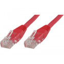 MicroConnect U/UTP CAT6 0.5M Red PVC Reference: B-UTP6005R