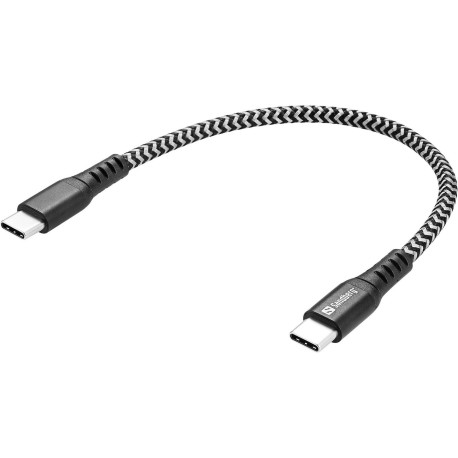 Sandberg Survivor USB-C Cable 0.2M 100W Référence: 441-66